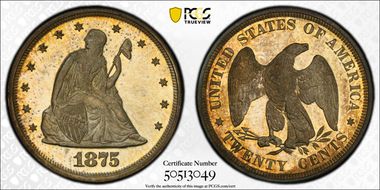 1875 20C PR66