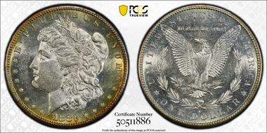 1883-S $1 AU58