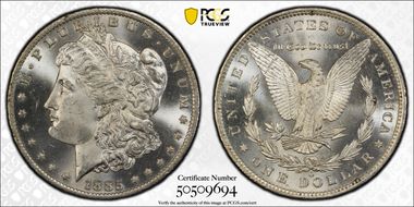 1885-O $1 MS66