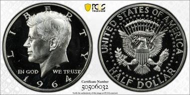 1964 50C Accented Hair PR64DCAM
