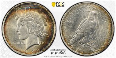 1922-D $1 MS62