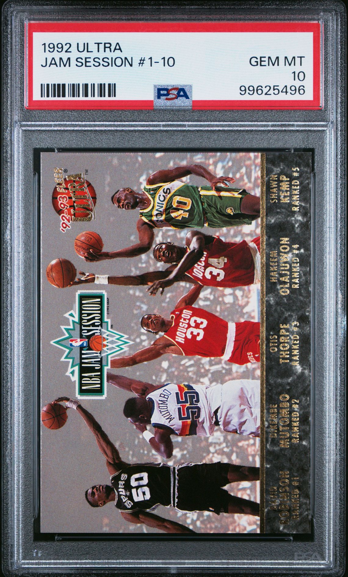 1992 ULTRA Jam Session #1-10 front