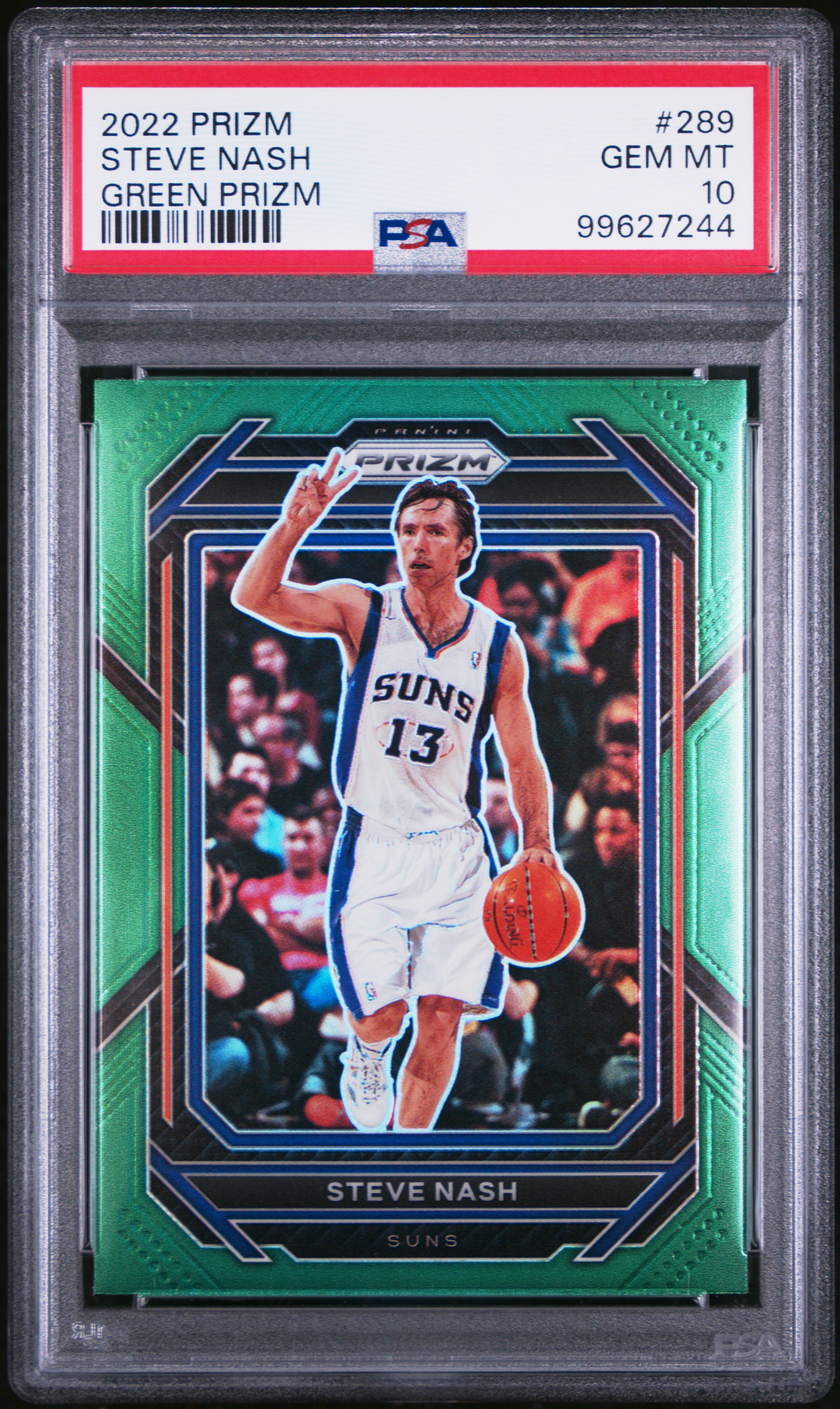 2022 #289 Steve Nash PSA 10 Panini Prizm
