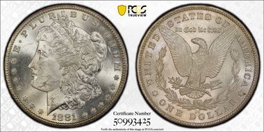 1881-CC $1 MS64