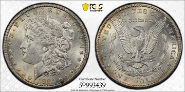 1885-CC $1 MS62