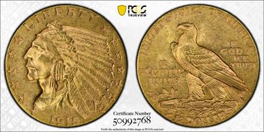 1915 $2.50 MS63