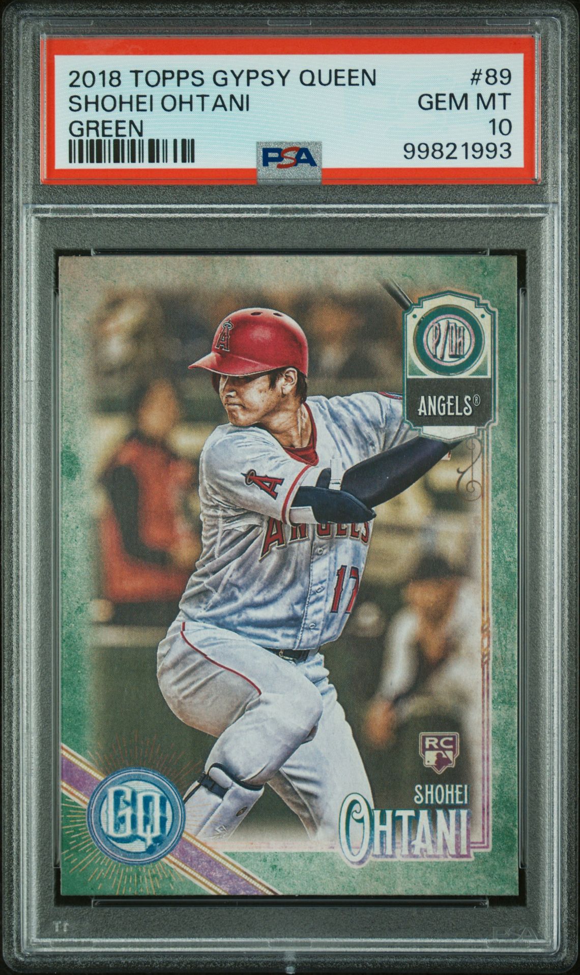 2018 Topps TOPPS GYPSY QUEEN GREEN #89 Shohei Ohtani front