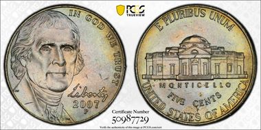 2007-P 5C MS64FS