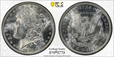 1882-O/S $1 Strong MS64+
