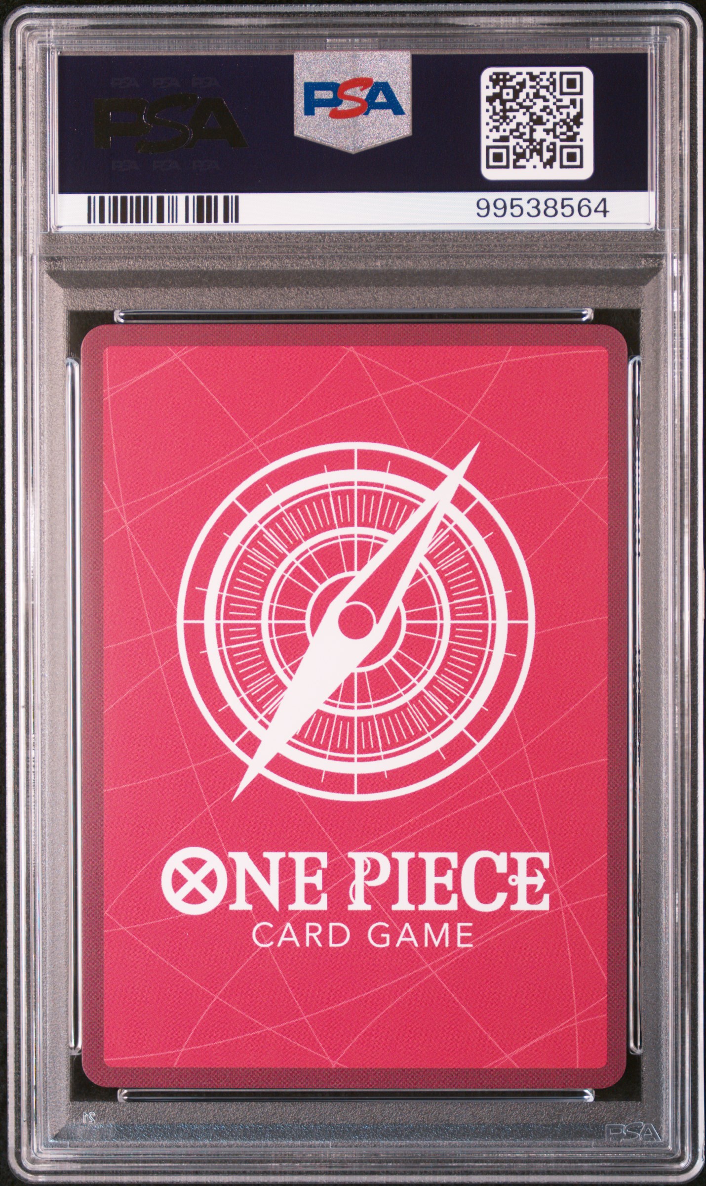 #060 Monkey D. Luffy PSA Magazine Exclusive — back