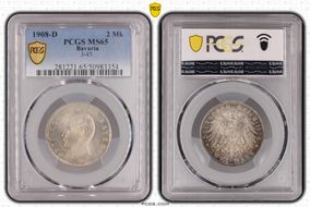 1908-D 2 Mk J-45 MS65