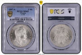 1907-A 5 Mk J-104 MS65