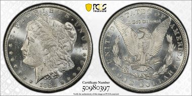 1884-CC $1 MS62