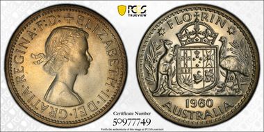 1960(m) Florin PR65