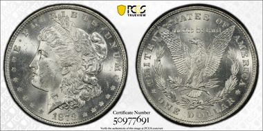 1878 8TF $1 MS64