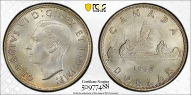1937 S$1 MS64