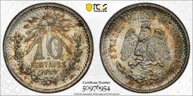 1906-M 10C KM-428  Ag MS66