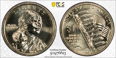 2024-D $1 Native American Position B First Strike MS67