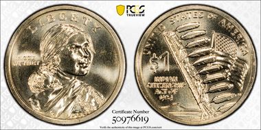 2024-D $1 Native American Position B First Strike MS67