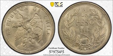 1933-So Peso MS67
