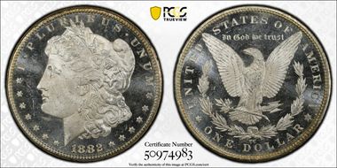 1882-CC $1 MS64DMPL