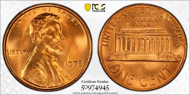 1973 1C MS66RD