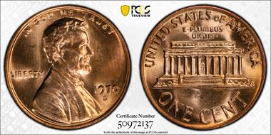 1970-S 1C Doubled Die Obverse FS-101 MS64RD