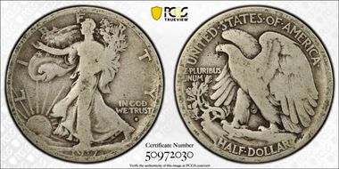 1917-S 50C Obverse G4