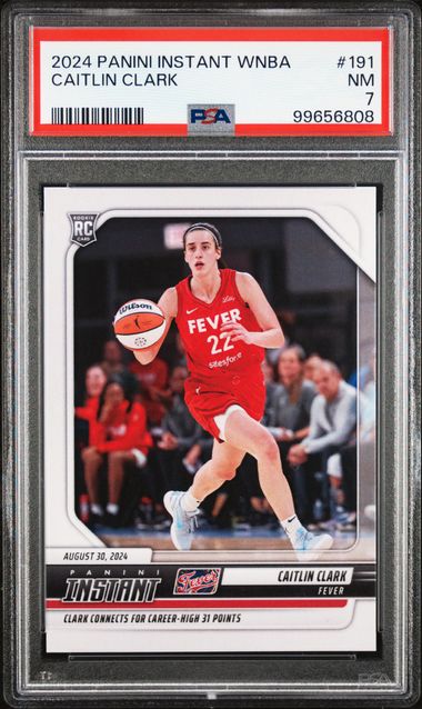 2024 Panini Instant Wnba Caitlin Clark #191 Nm 7 front