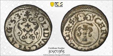 (16)53 Solidus KM-21 Riga MS63