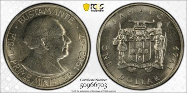 1969 $1 MS65