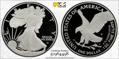 2024-S $1 Silver Eagle First Strike PR69DCAM