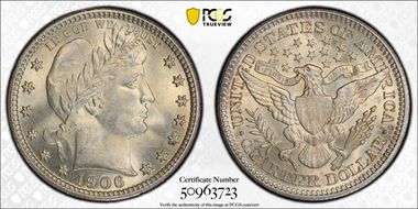 1906 25C MS64