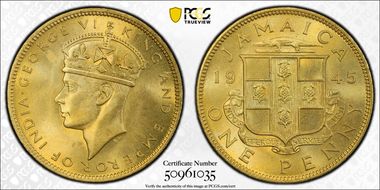 1945 1D MS65+