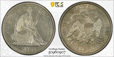 1869 50C N1