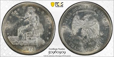 1873-S T$1 Trade MS61