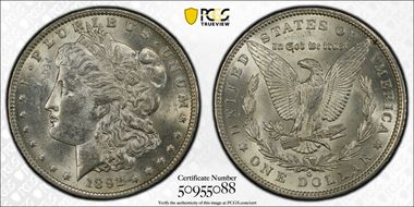 1892-O $1 MS61