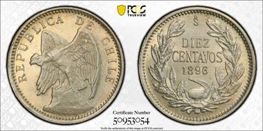 1896-So 10C KM-156.1 MS65