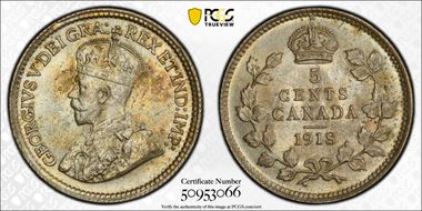 1918 5C MS63