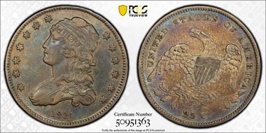 1831 25C Small Letters XF45