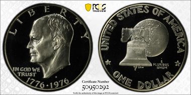 1976-S $1 Silver PR69DCAM