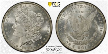1880-O $1 MS64