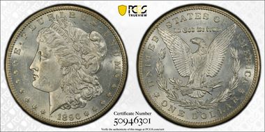 1890-CC $1 MS62