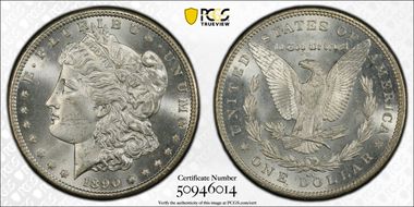 1890-CC $1 MS64