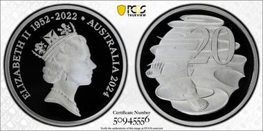 2024 20C Queen Elizabeth II Silver PR70DCAM