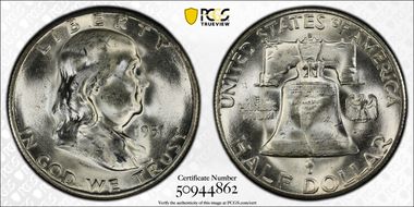 1951-S 50C DDR, FS-801 MS64