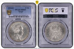 1914-E 5 Mk J-136 MS64