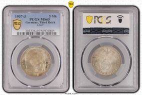 1937-J 5 Mk J-367 MS65
