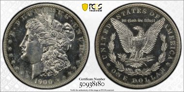 1900 $1 PR64