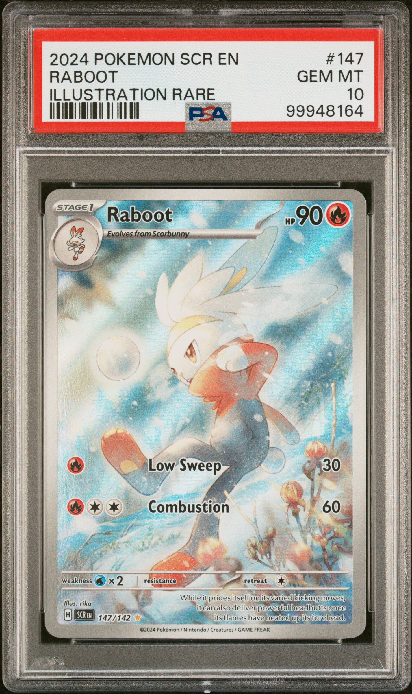 2024 #147 Raboot PSA 10 Scr EN-Stellar Crown